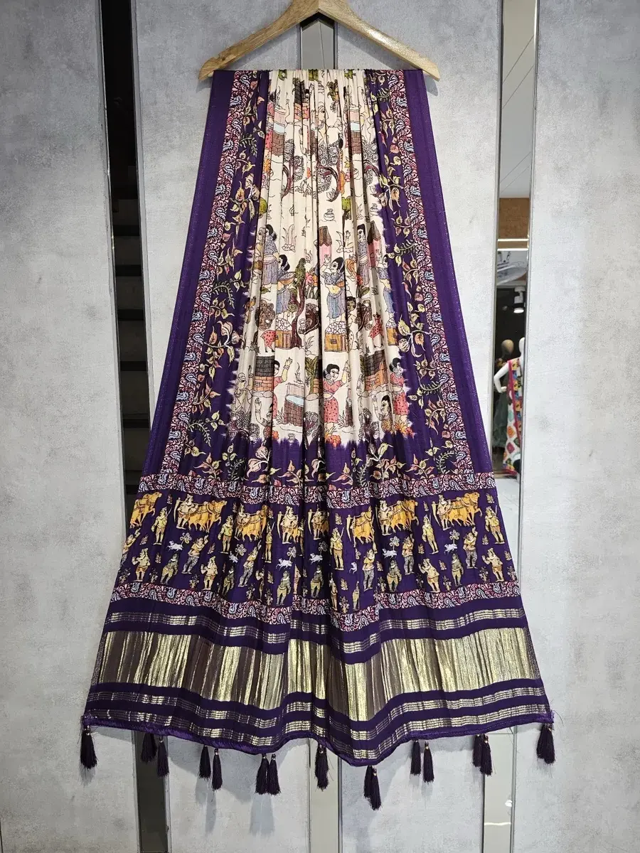 Gaji Silk Lagdi Patta GSL004