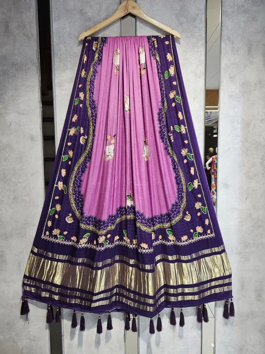 Gaji Silk Lagdi Patta GSL006