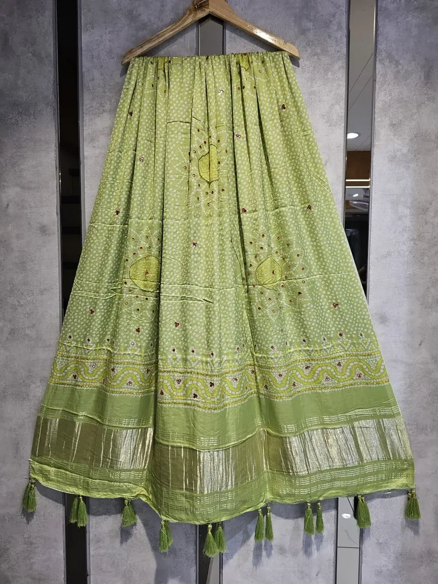 Gaji Silk Lagdi Patta GSL010