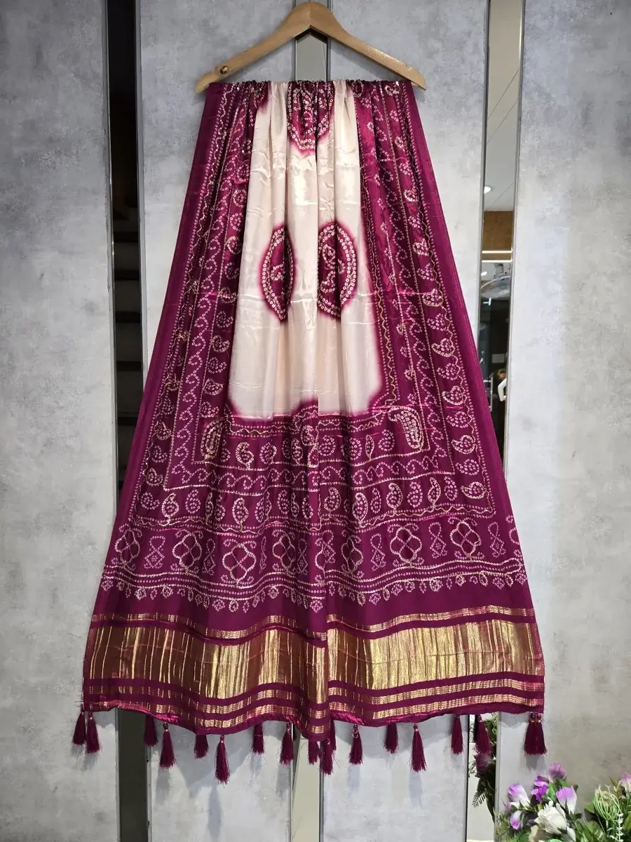 Gaji Silk Lagdi Patta GSL023