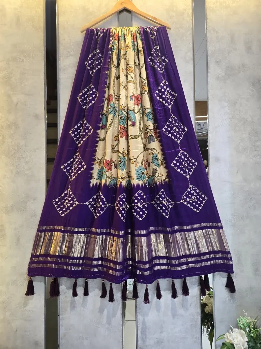 Gaji Silk Lagdi Patta GSL029