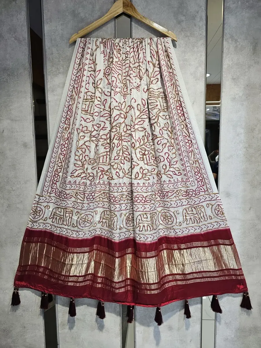 Gaji Silk Lagdi Patta GSL033