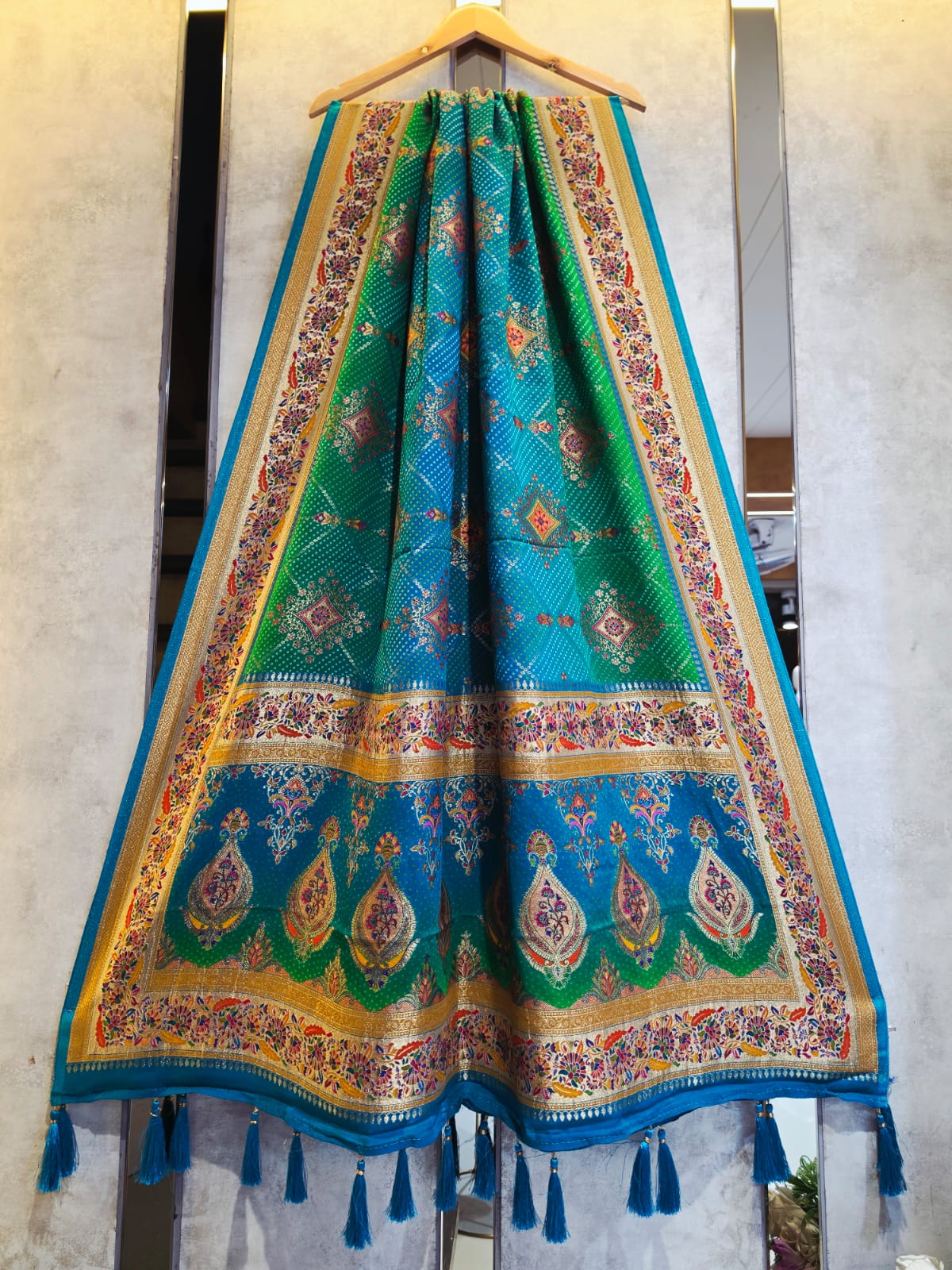 jorjet khadi position dupatta JKPD001